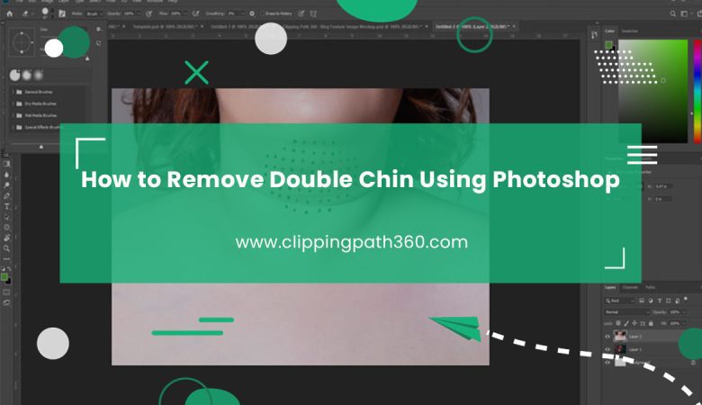 How to Remove Double Chin Using Photoshop