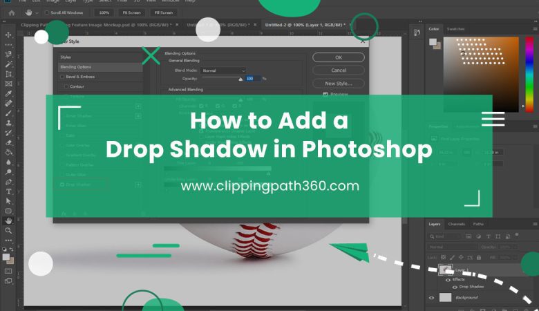 How to Add a Drop Shadow in Photoshop