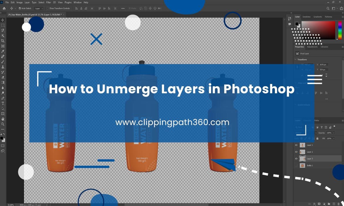 How to Unmerge Layers in PhotoshopFeatured Image