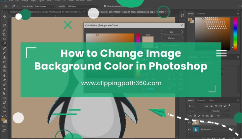 How to Change Image Background Color in Photoshop