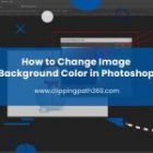 How to Change Image Background Color in Photoshop