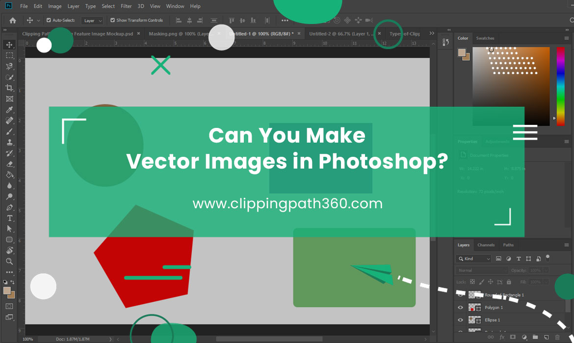 Can You Make Vector Image in Photoshop Featured Image
