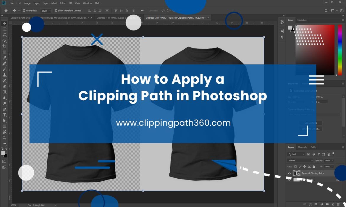 How to Apply a Clipping Path in Photoshop
