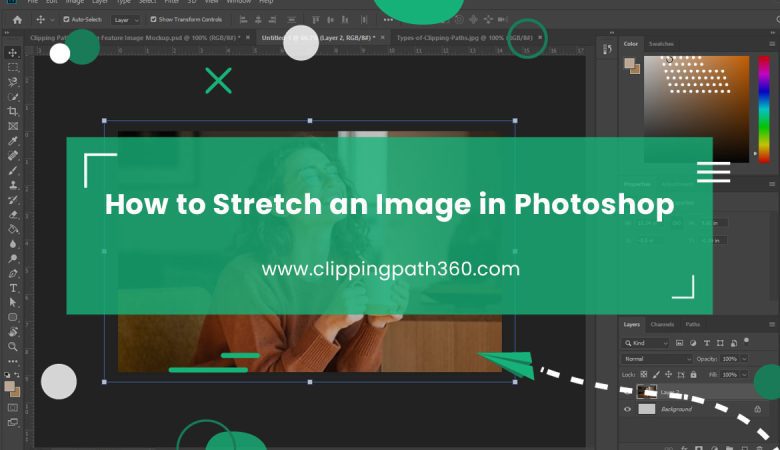 How to Stretch an Image in Photoshop