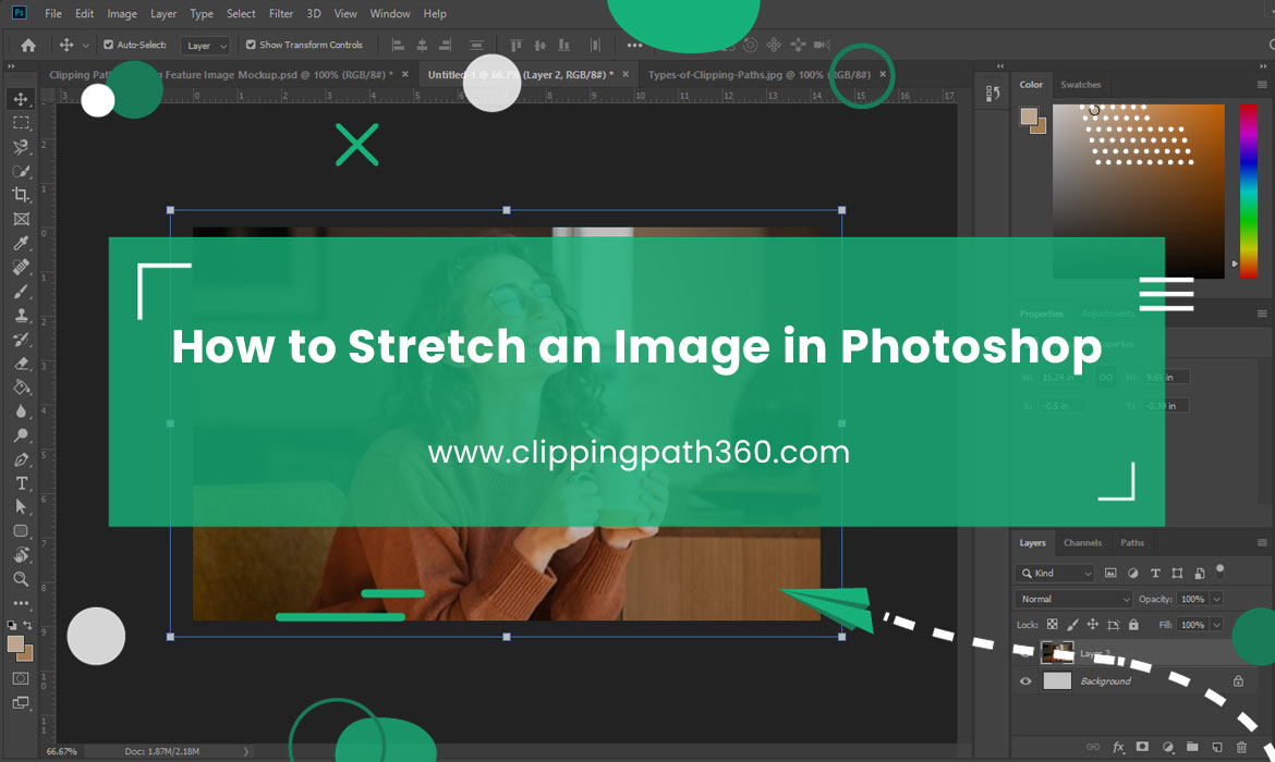 How to Stretch an Image in Photoshop Featured Image