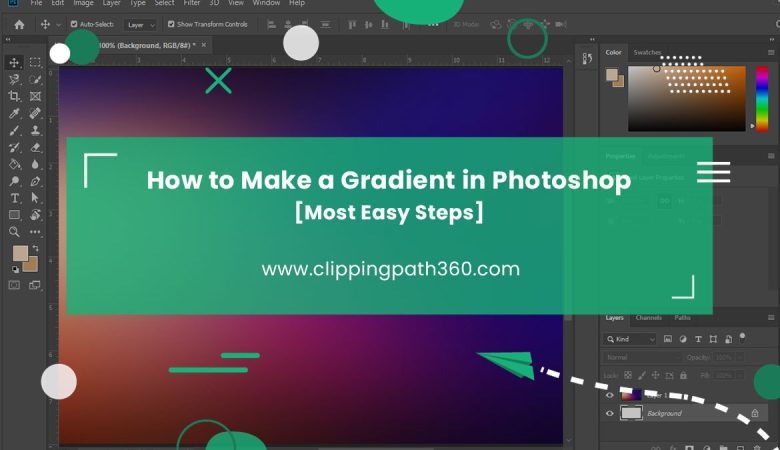 How to Make a Gradient in Photoshop [Most Easy Steps]