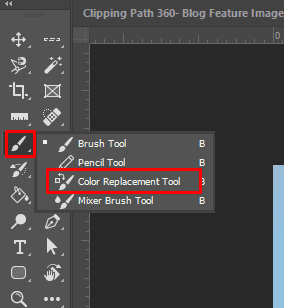 The Color Replacement Tool