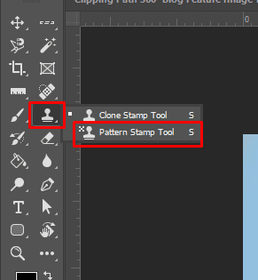 The Pattern Stamp Tool
