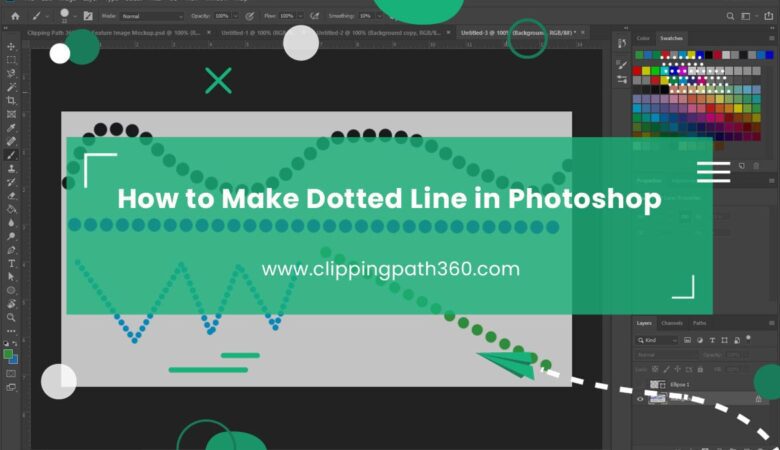 How to Make Dotted Line in Photoshop